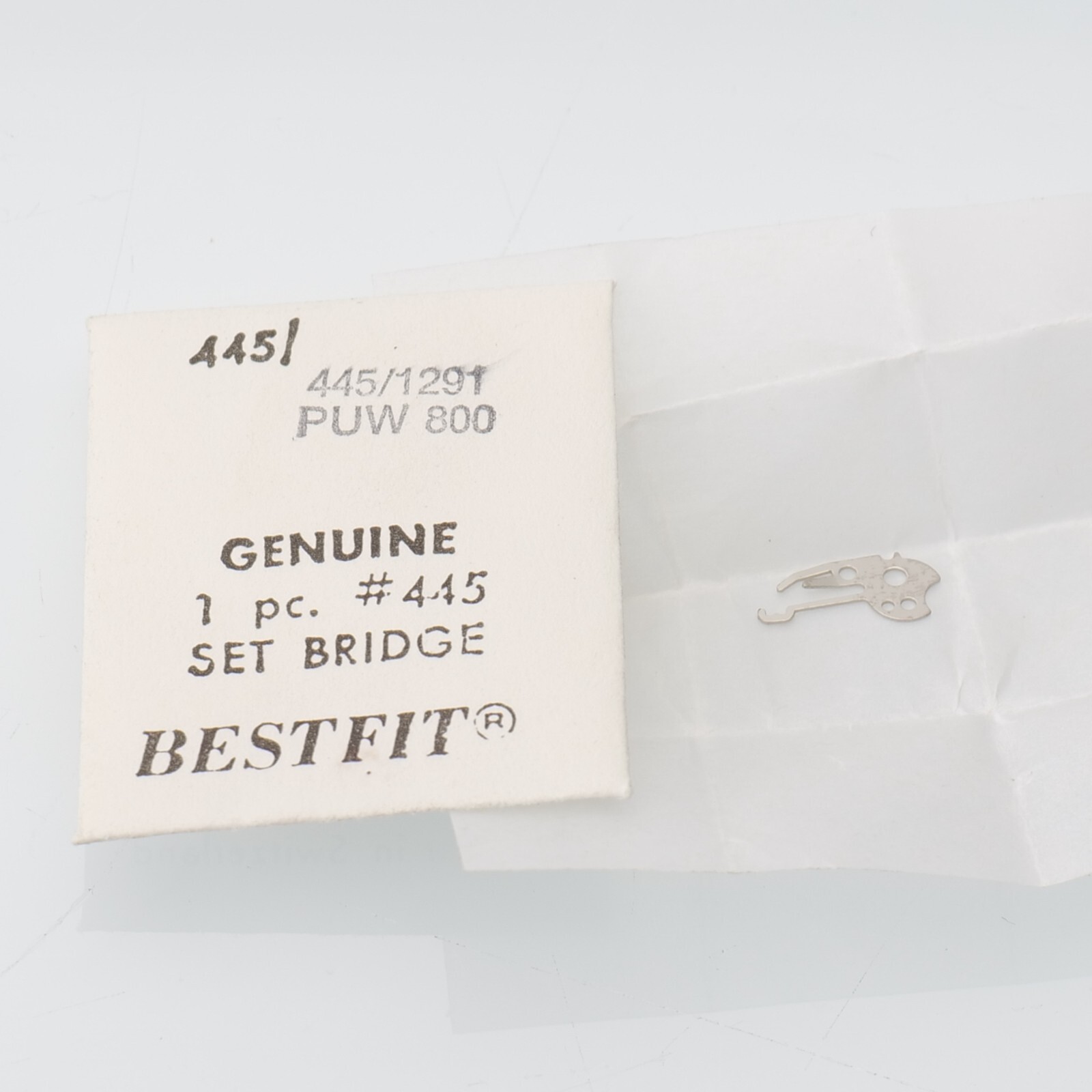 PUW 800, 801, 803 Set Bridge 445/1291 Setting Lever Spring Watch Part (SETB)