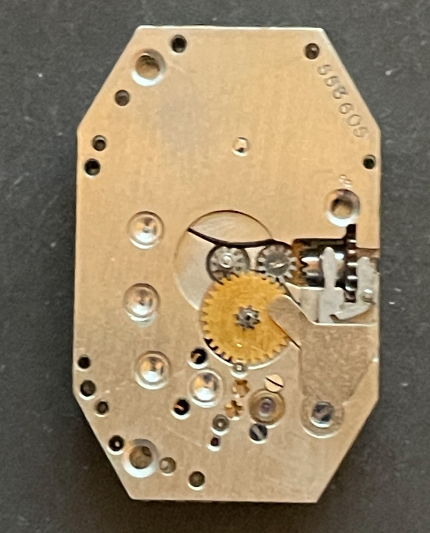 1928 Waltham Cal L-7.25 Rect Watch Movement Parts/Repair 7j USA