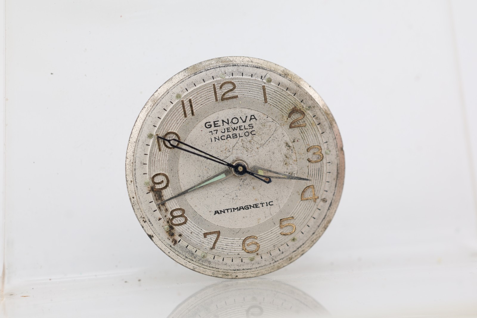 GENOVA 17j cal. AS 1187 SWISS WRIST WATCH MOVEMENT, GOOD BALANCE (OK)