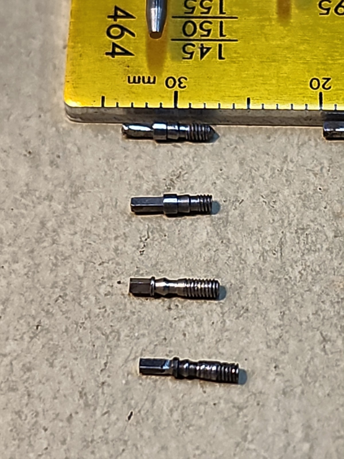 Lot Of 12 Mixed Smaller American Pocket Watch Stems