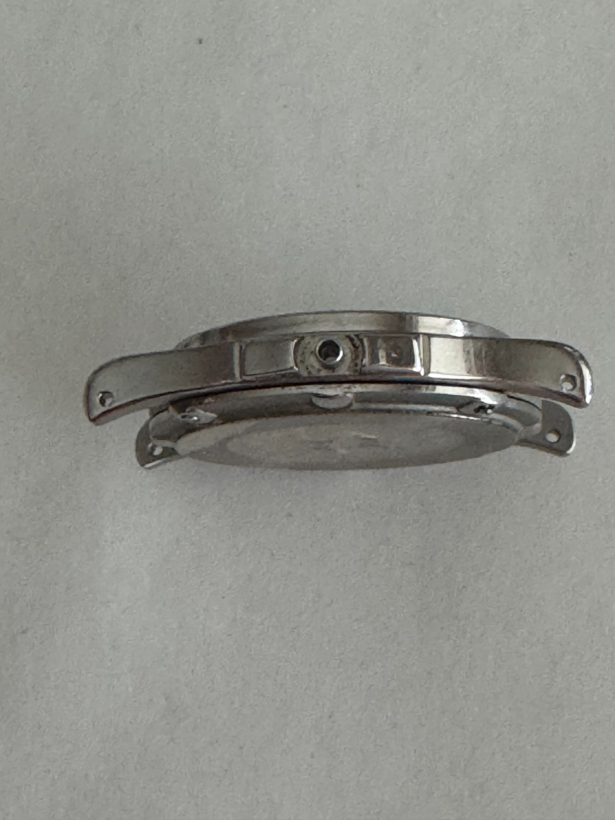 MENS 36MM CONCORD SARATOGA WRISTWATCH CASE 15-C2-230 STAINLESS STEEL NEW CRYSTAL