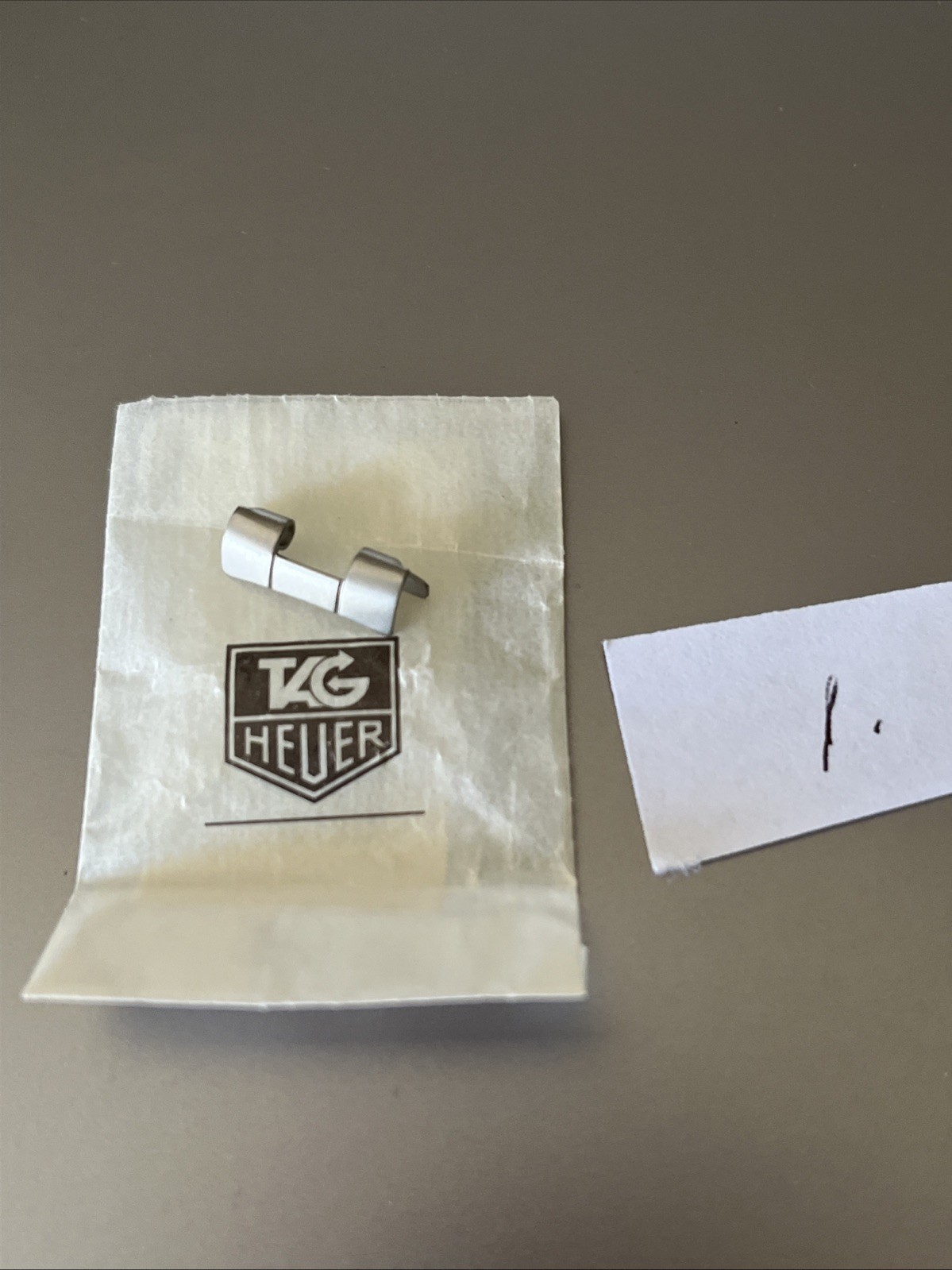 TAG Heuer Watch Bracelet END PIECE Link 14 mm FB3021 303/81 Matte Silver S/S