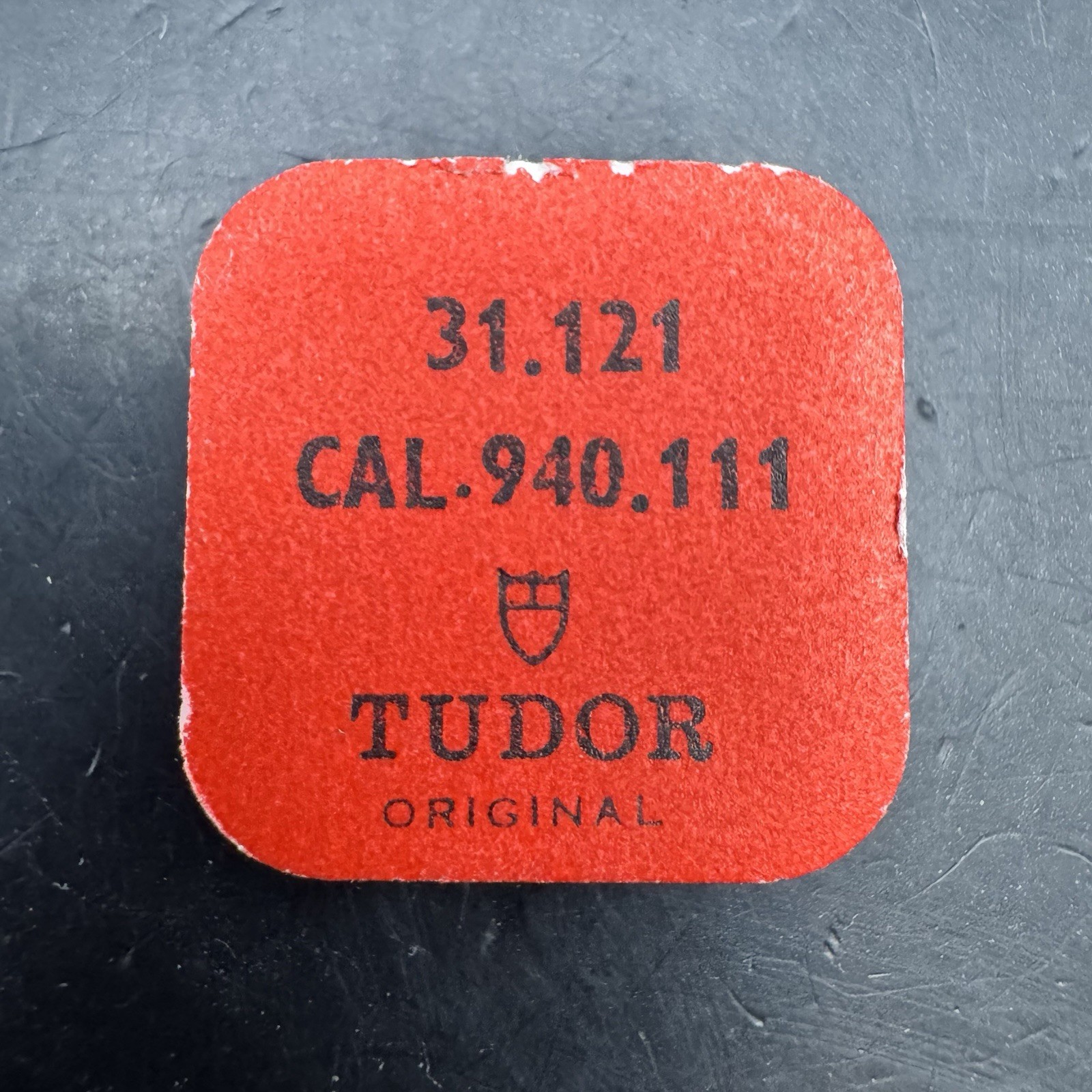 NEW Genuine Tudor Original Winding Pinion Part 31.121 Cal. 940.111 Sealed Swiss