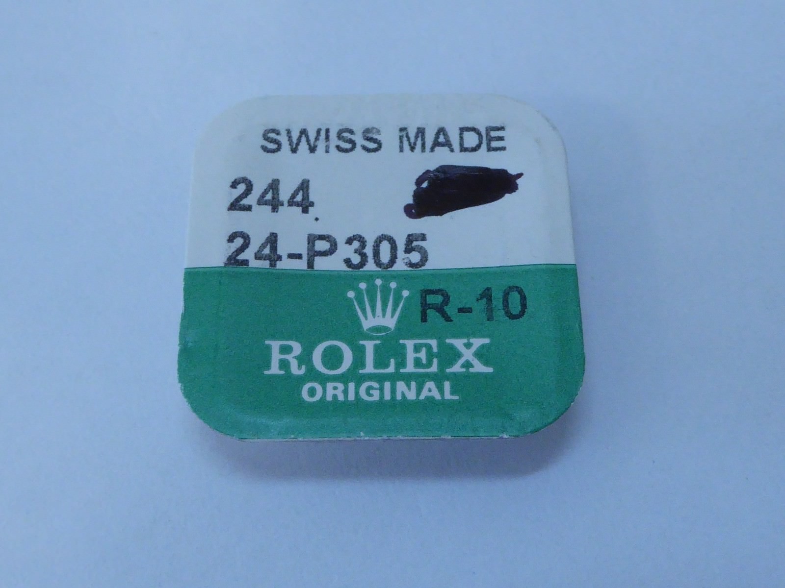 Genuine Rolex Daytona 6263 6265 Gold Screw Pusher 24-P305 – NOS Factory Sealed