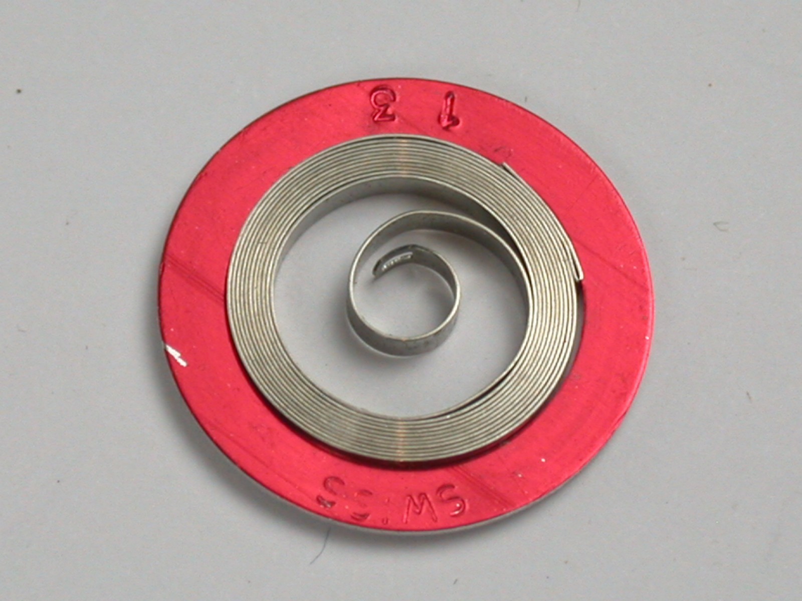 E. Howard & Co 12 Size White Alloy Mainspring #796