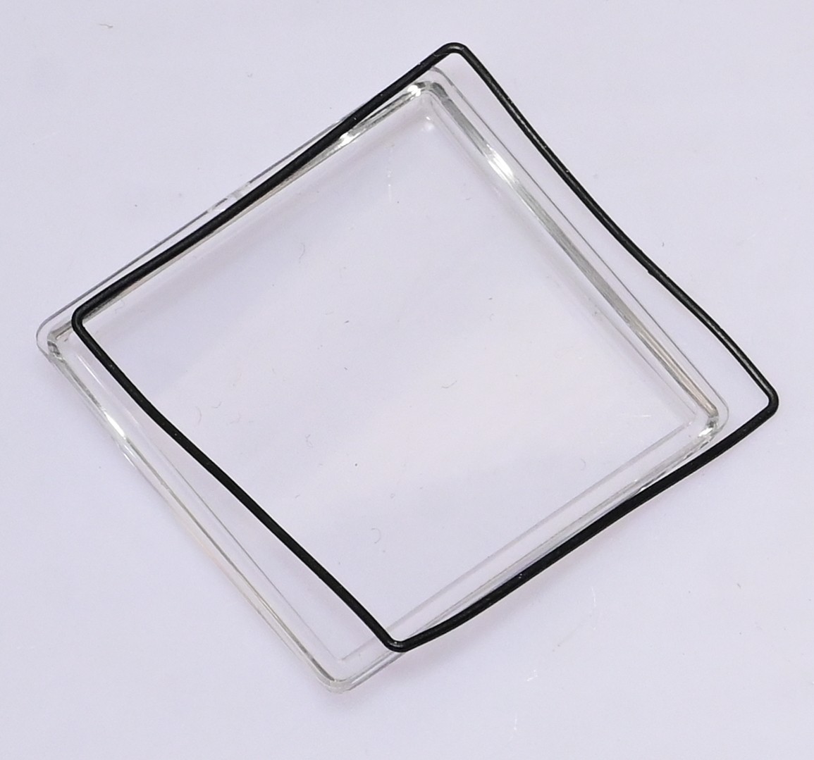 Crystal Glass + Gasket Watch Replacement Acrylic Plastic For Tag Heuer Monaco