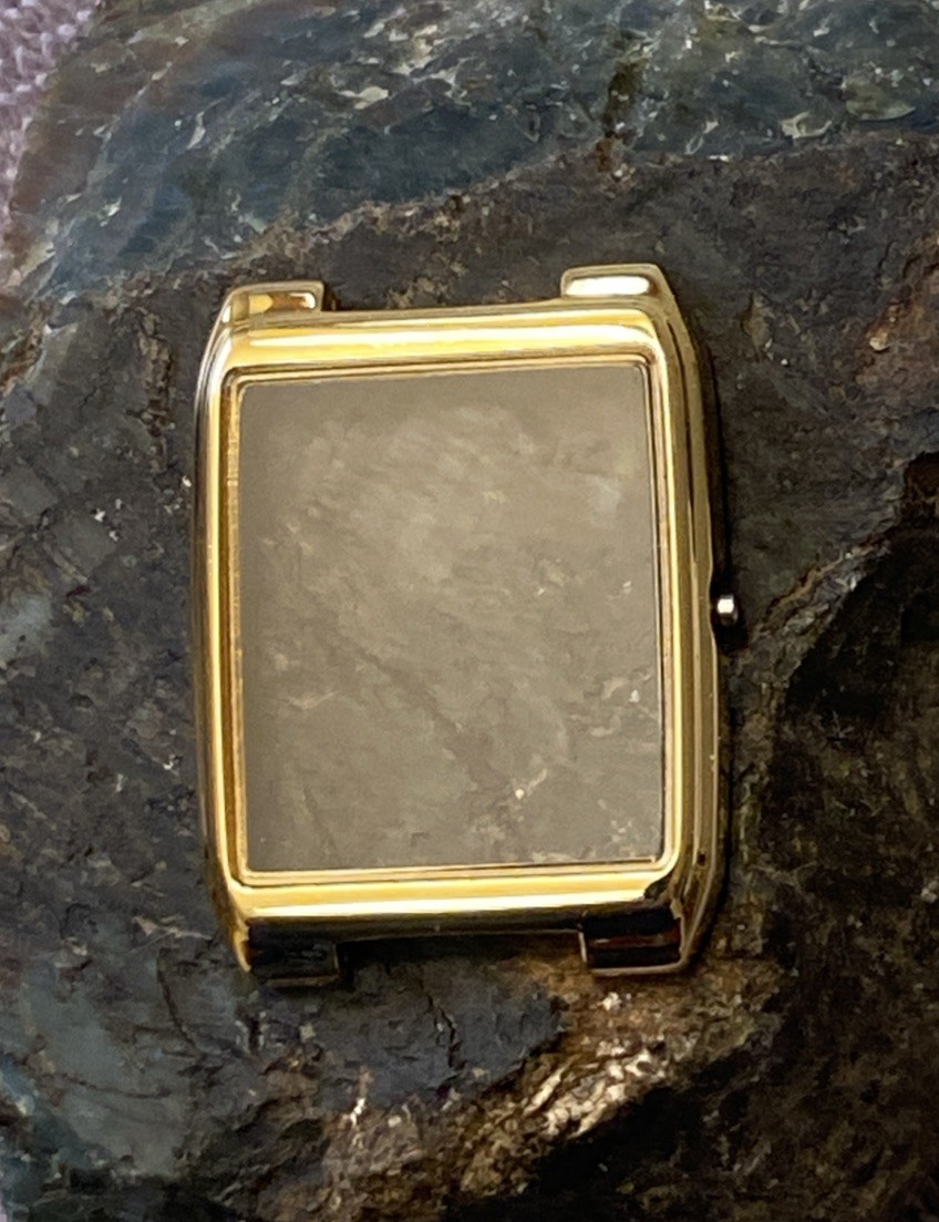Genuine Seiko Gold Tone Wrist Watch Case & Glass Crystal #7N39 5A39