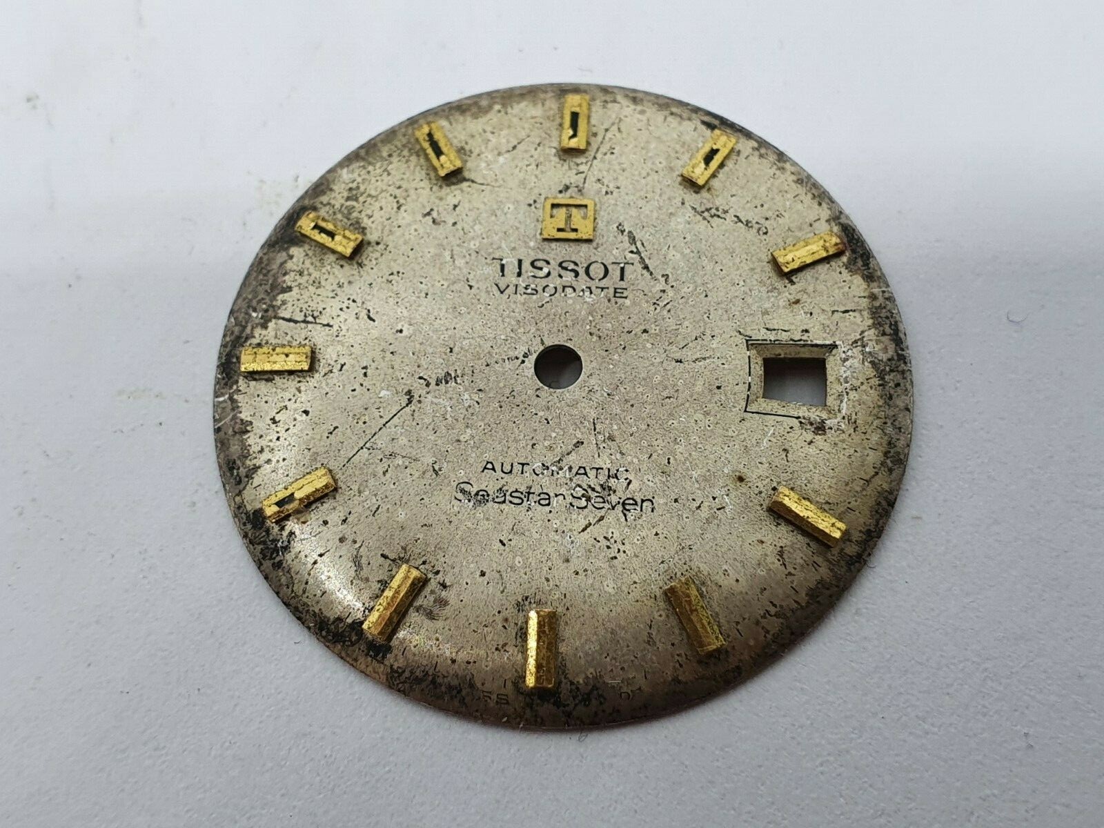 Tissot Seastar Seven dial aging