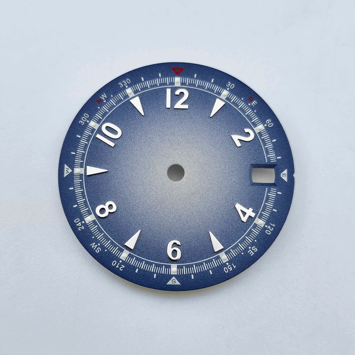 NH35 Dial 28.5mm 3 O’Clock Date Green Luminous Fit NH35 Movement Watch Parts