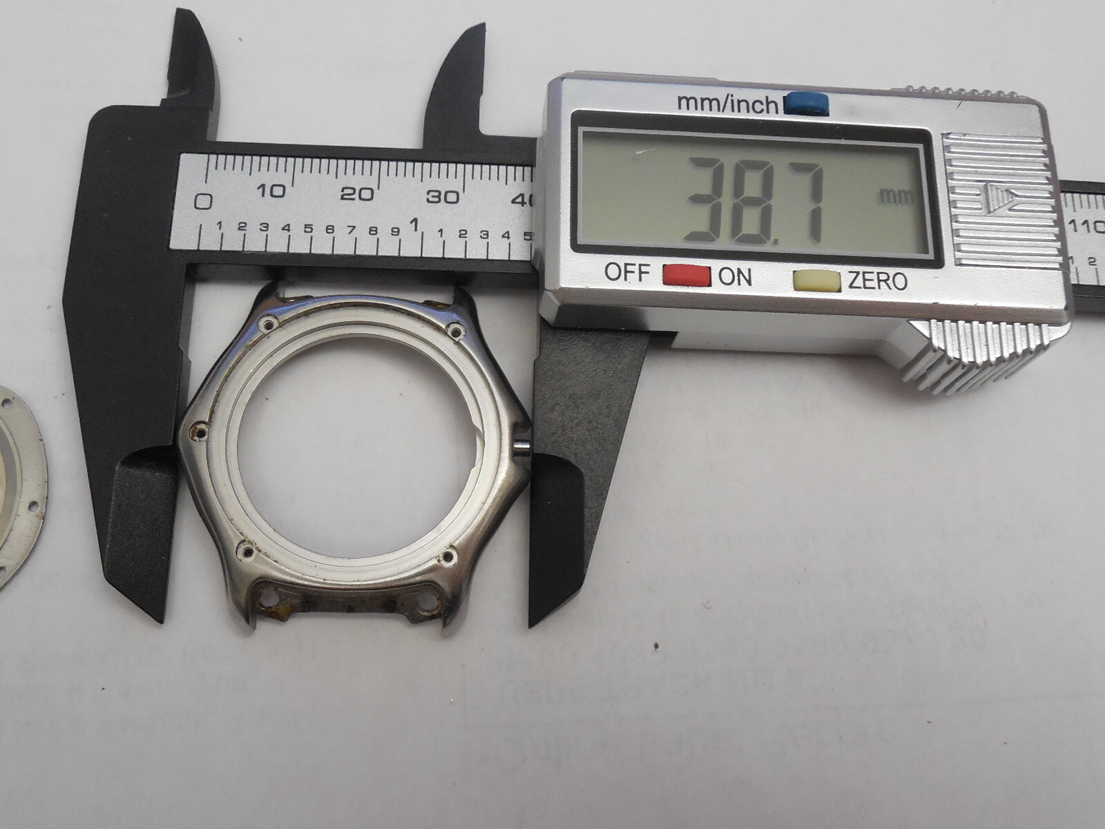 100% EBEL 38MM 1911 SENIOR MID CASE AND CASEBACK CASE BACK