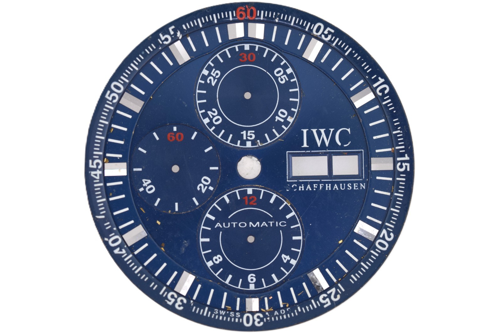 IWC GST Rattrapante Watch Dial Reference IW371528 to restore 36.7mm (ZB1147)