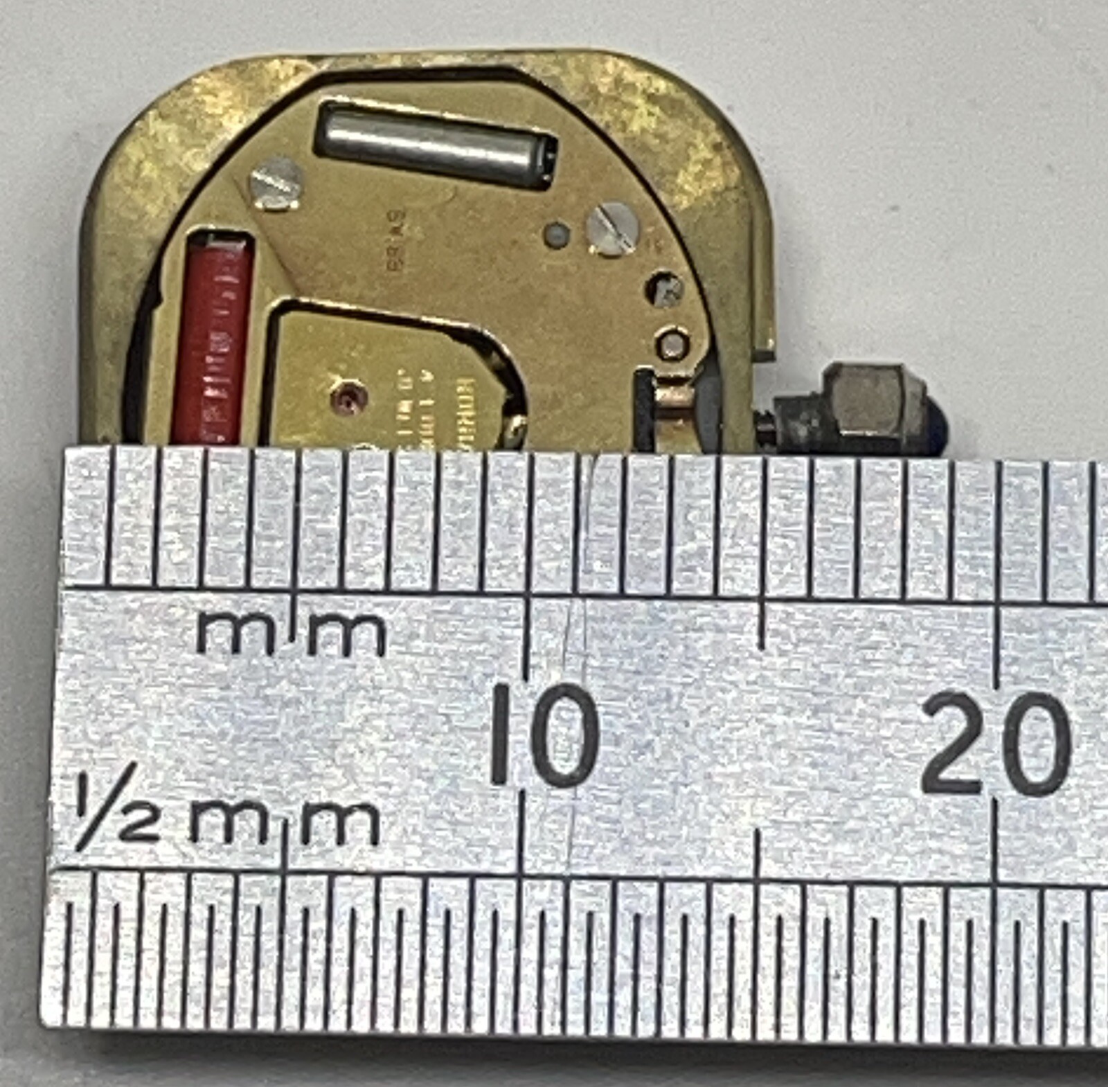 RONDA MOVEMENT Diamond Dial 4 Jewels Swiss Does Not Run