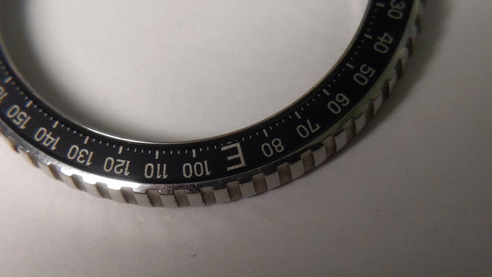 Vintage Breitling Pluton 3100 Bezel. 31mm inner diameter, 40mm outer diameter. s