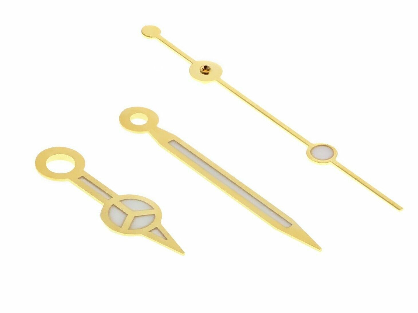 WATCH HANDS FOR ROLEX SUBMARINER 3135-3235 GOLD 16800 16803 16808 116610LV 16700