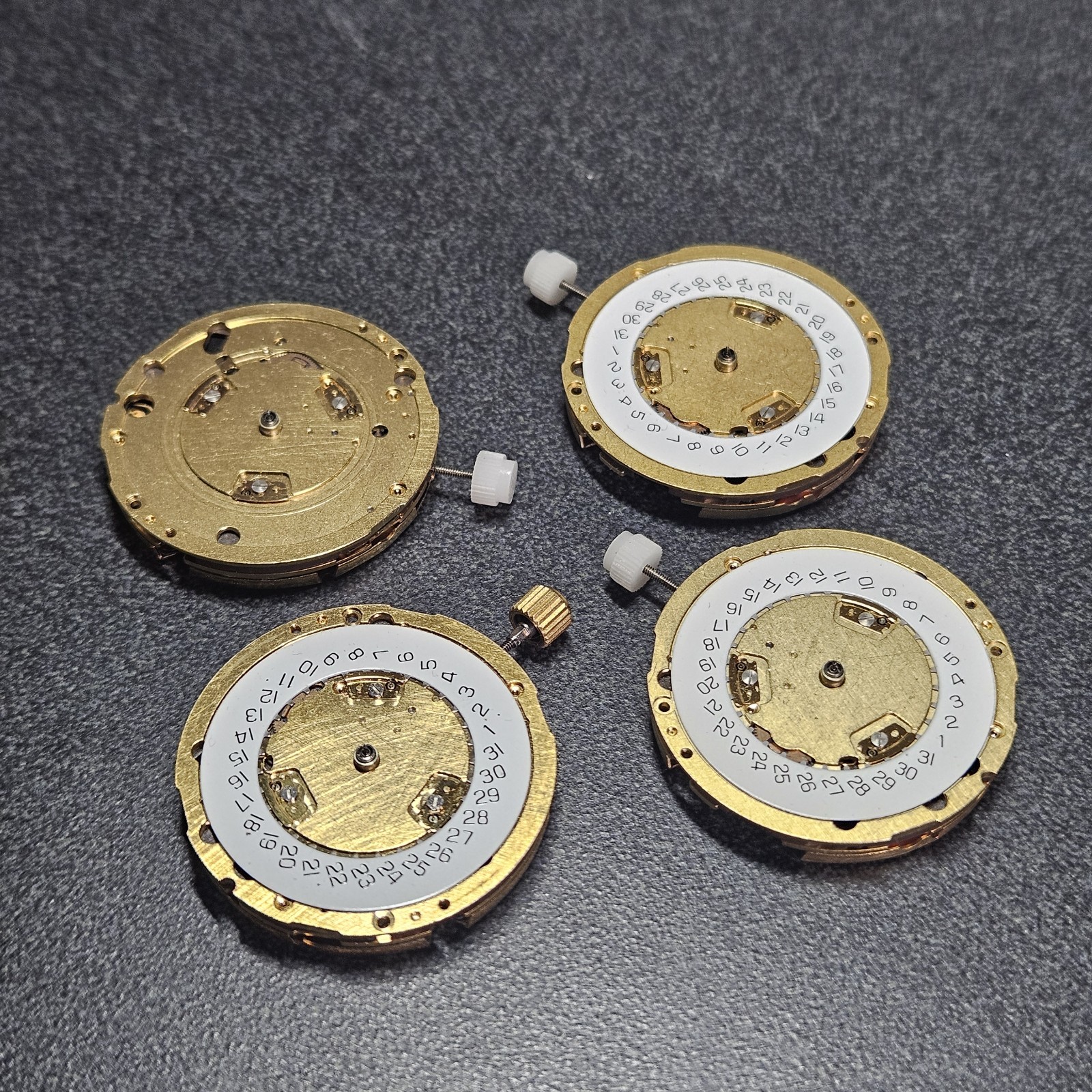 4 Tag Heuer ETA 251.262 Movements 27 Jewels 30mm Untested Parts Or Repair 5