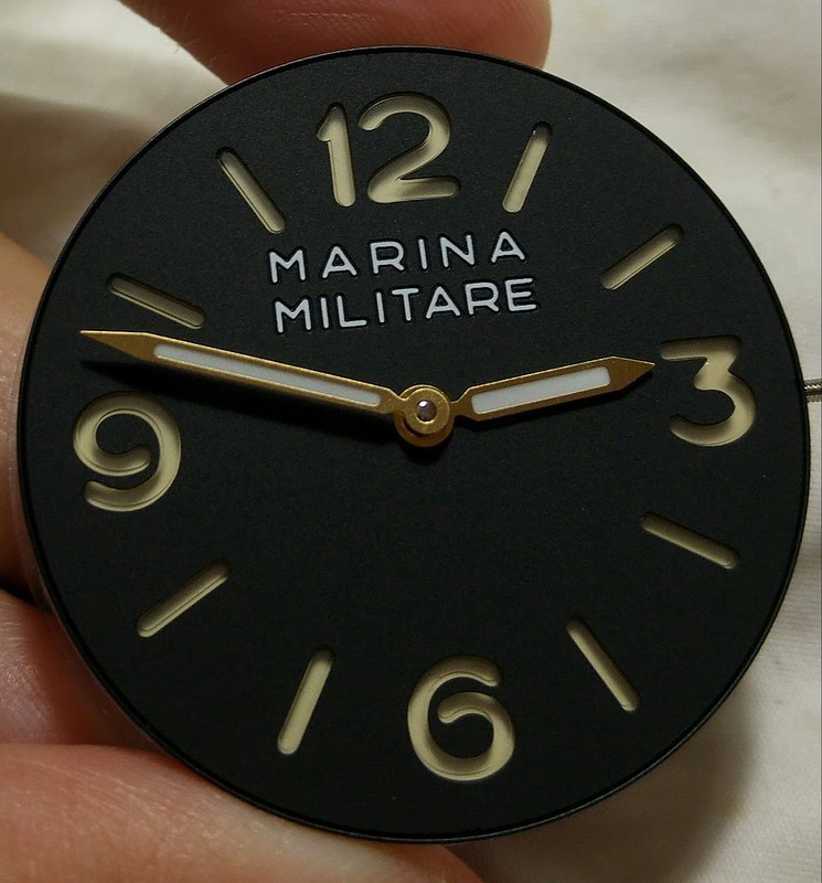 Custom Made real 3 pieces construction dial your Homage project