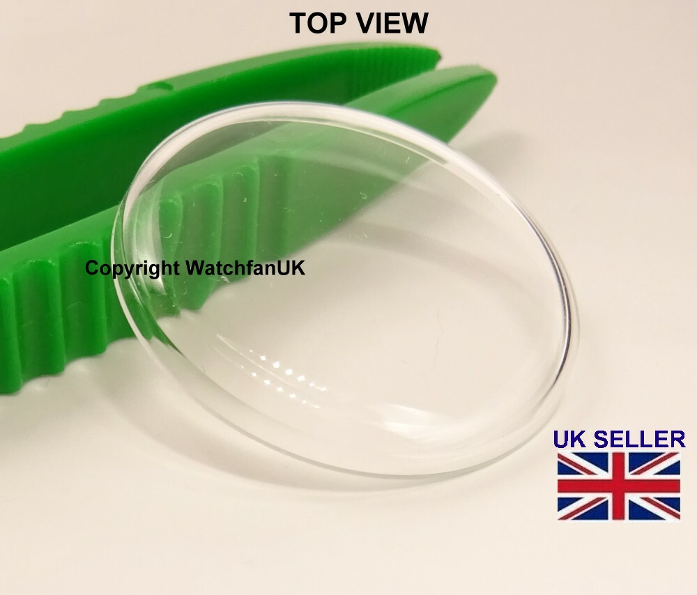 Watch Glass Acrylic Crystal – High Dome – Dia range 17 mm to 40mm