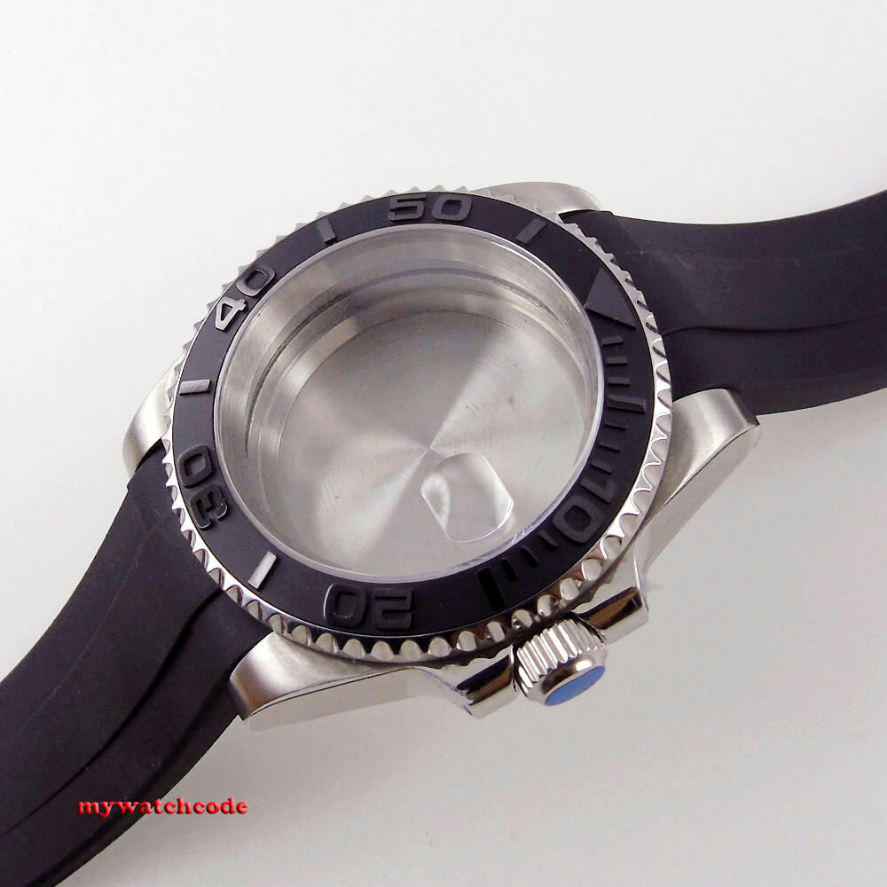 20ATM 40mm Sapphire Glass Watch Case Fit NH35 NH36 ETA 2824 Movement MOD Part