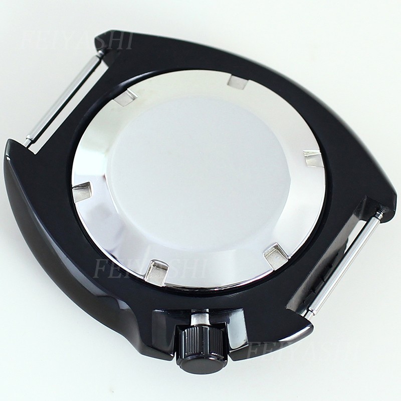 44mm Modify turtle 6105 Mod Watch Case 316L Stainless 10ATM For Seiko NH35 36 38