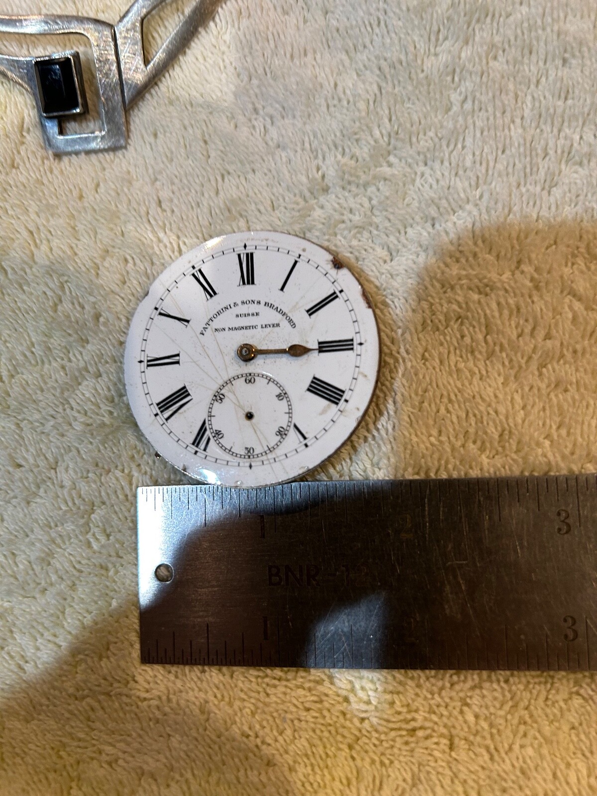Fattorini & Son’s Bradford Pocket Watch Movement