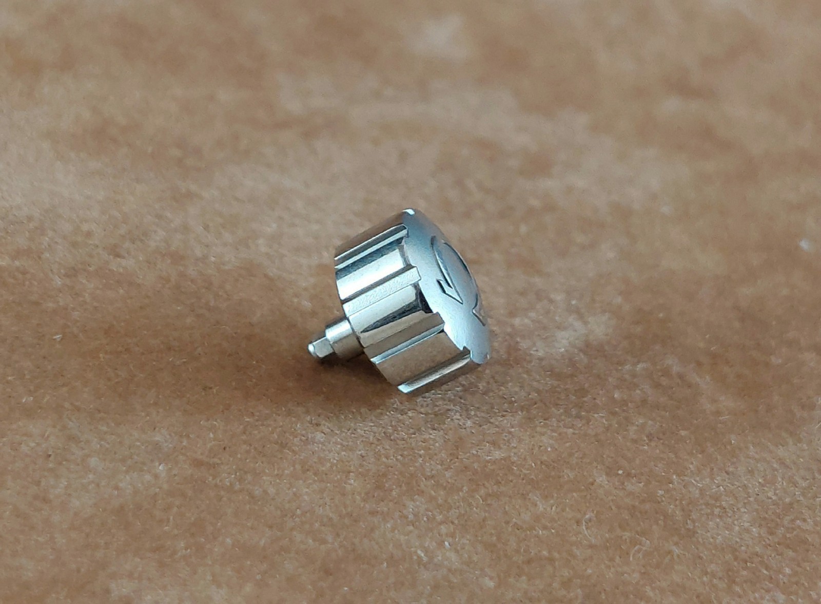 Original OMEGA Steel 7.5mm CROWN for Seamaster 600M Planet Ocean (Large)