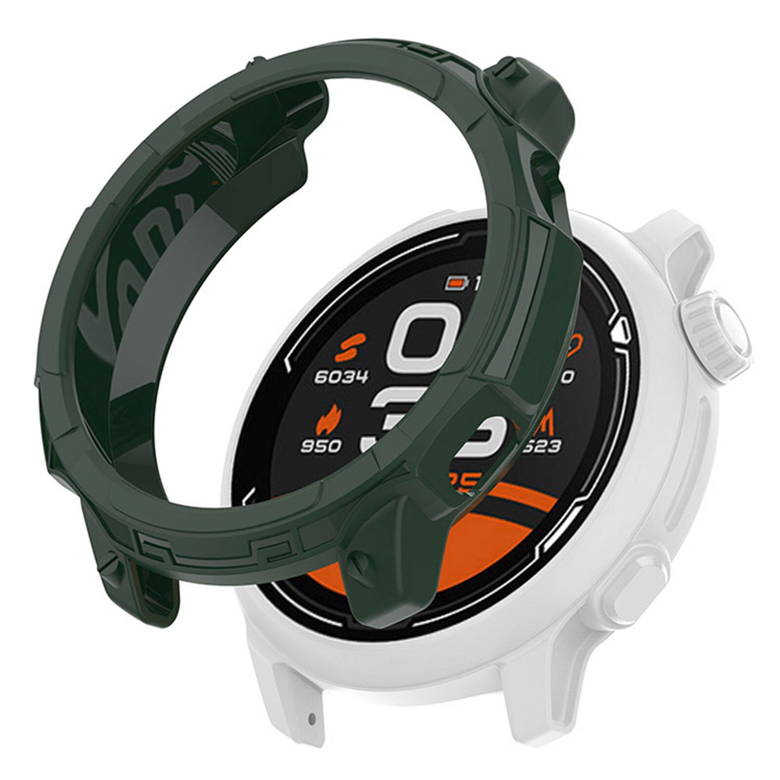 Watch Case Half-Pack TPU Soft Rubber Case Watch Accessories for COROS PACE2