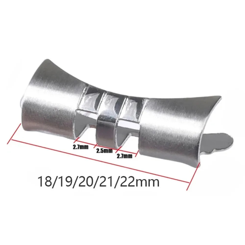 Curved Flat End Adapter 18 19 20 21 22mm Jubilee Oyster Metal Link
