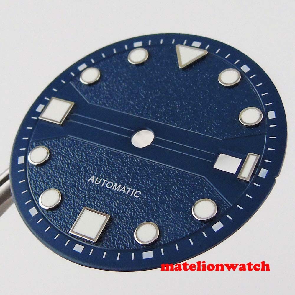 31mm Super Lume Watch Dial Parts Fit For ETA 2824 2836 Miyota 8215 821A Movement