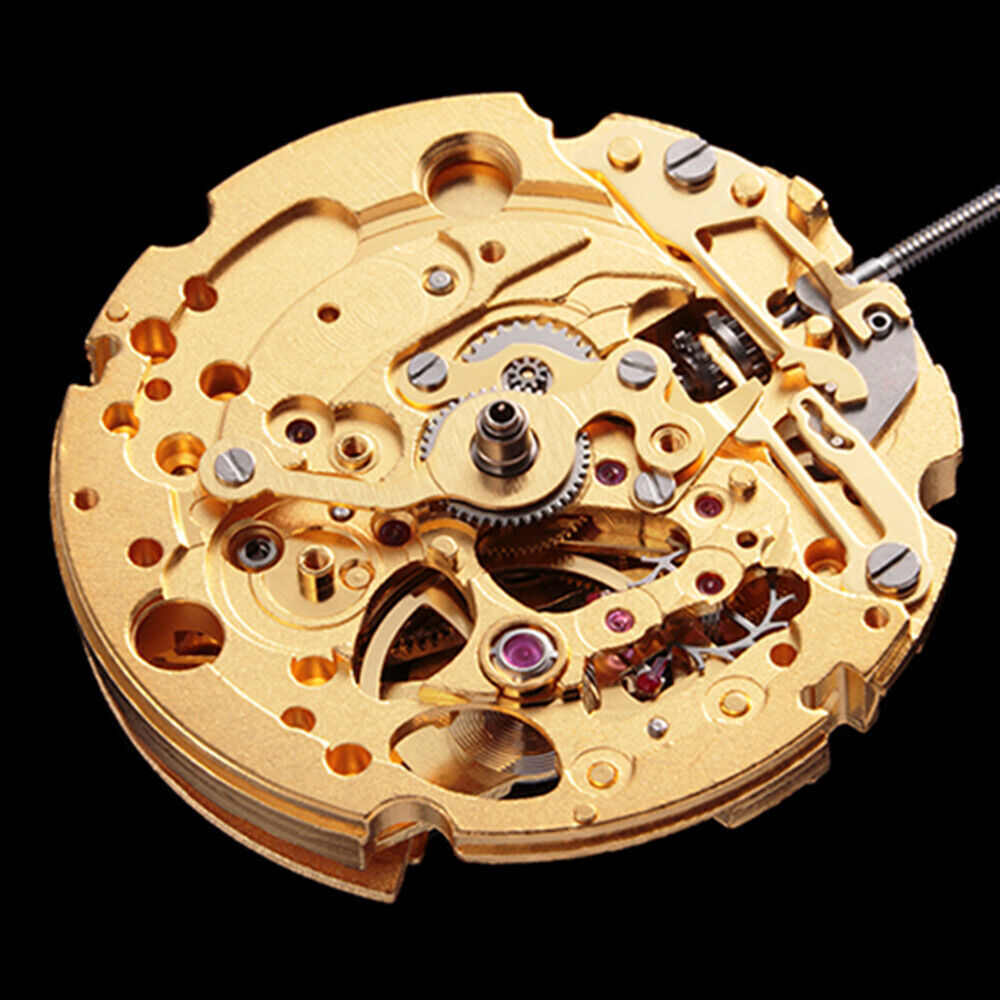Miyota / Citizen 82S0 Golden Plated Japan Automatic Mechanical Movement