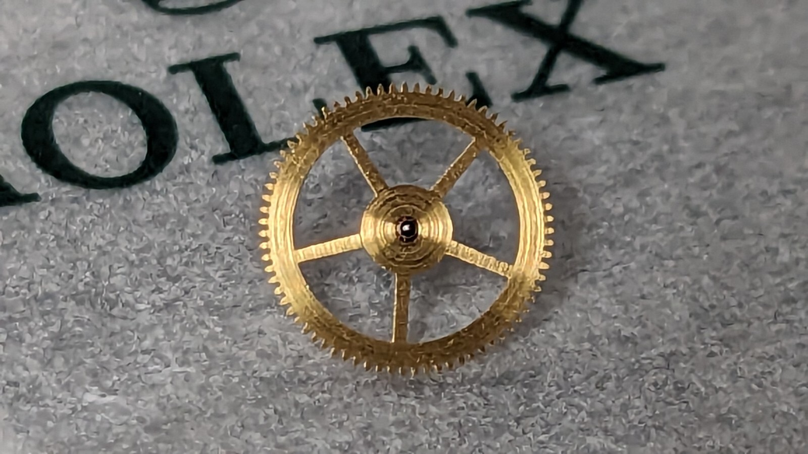 Genuine Rolex Caliber 4030 340 Third Wheel New Condition With Open Case