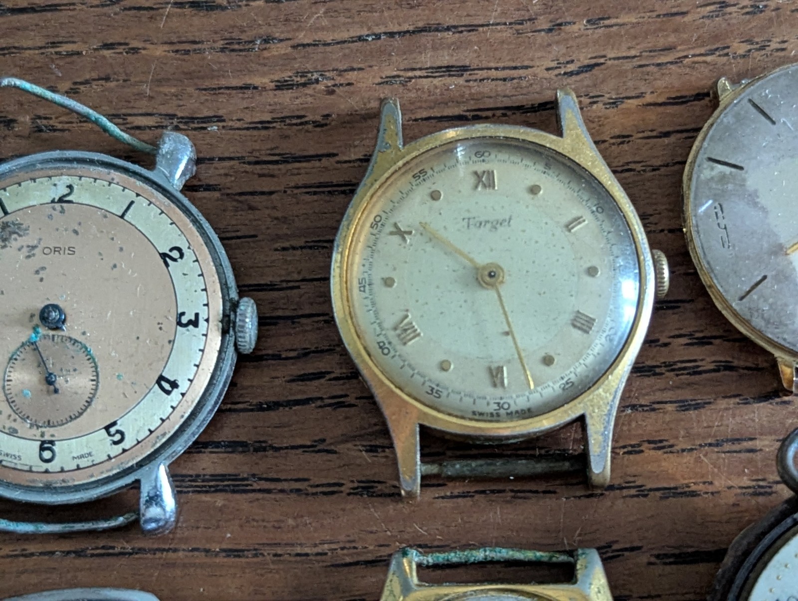 Job Lot of Watches, Mechanical Mens, for Repair / Parts, Mixed lot #S844