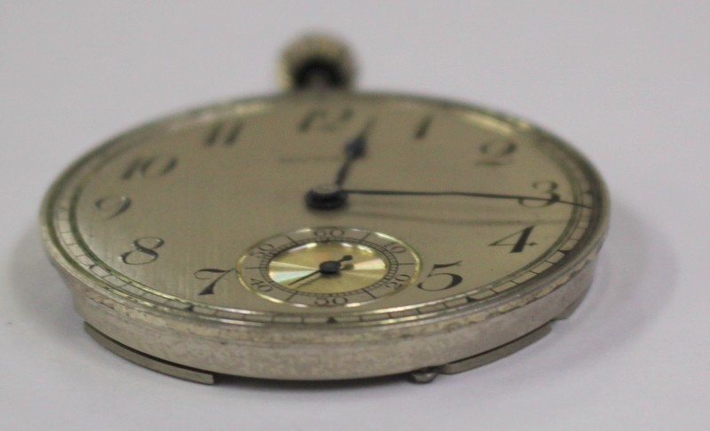 E.Howard Watch Company Pocket Watch 17j Movement Dial and Hands
