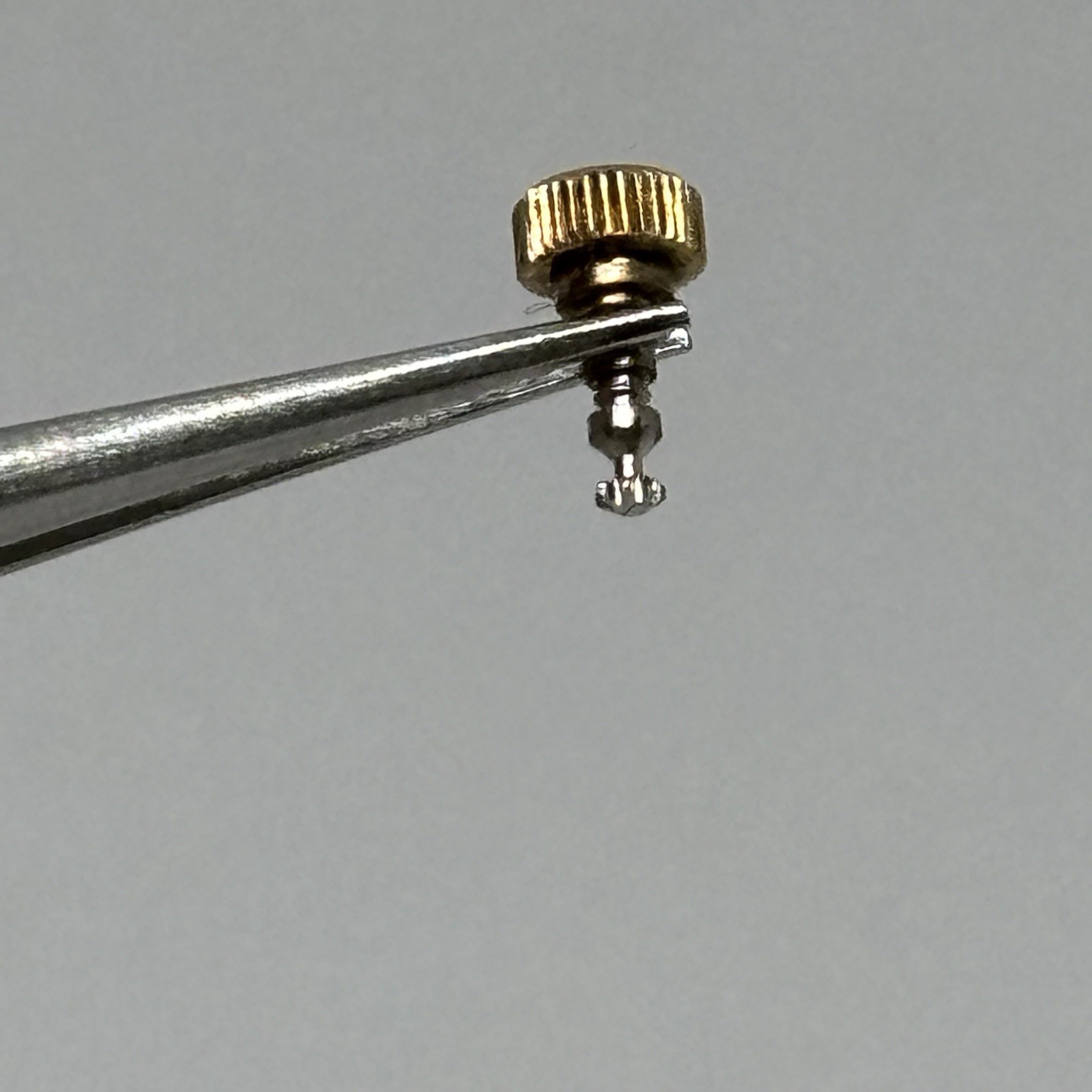 Watch Stem And Crown For Morioka Tokei V235A Quartz Movement