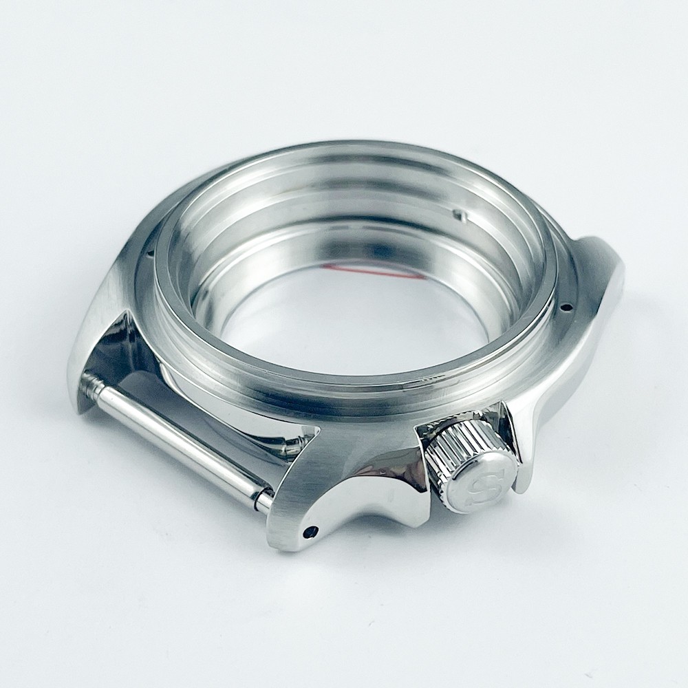 SKX007 SRPD 42mm Mod Watch Case 316L Stainless Steel with 3.8H Crown