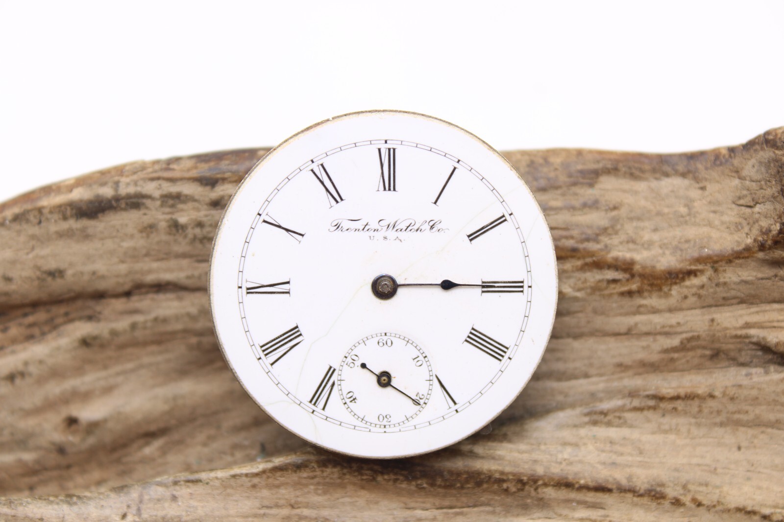 1899 TRENTON POCKET WATCH MOVEMENT 727644 GRADE 52 6s 7j FOR REPAIR (RN)