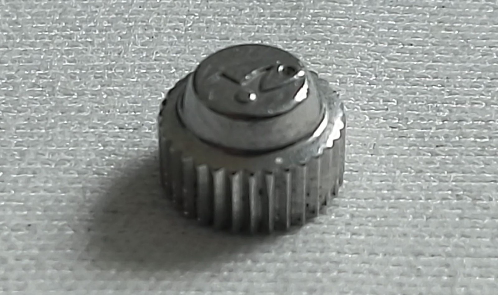 Philip Watch Watch steel crown first logo for caribbean models mm 5.5 x mm 4 nos
