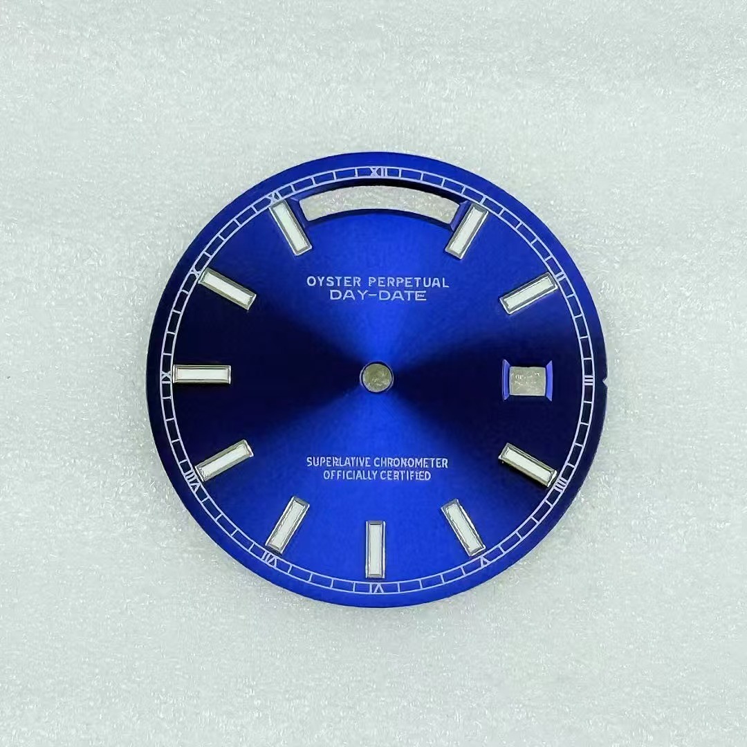 31mm Sunburst Watch Dial Green Luminous for 8285 Automatic Movement