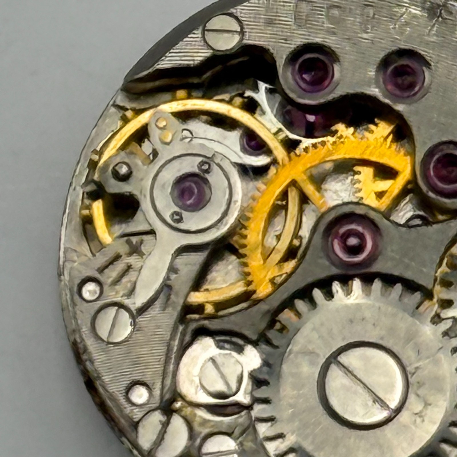 Chaika 1600 Watch Movement Volga Foreign Manual Wind Vintage Parts Repair 16.4mm