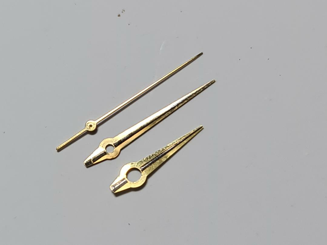 GENUINE USED GOLDEN SET of HANDS SEIKO KS KING SEIKO 4502-7000 4502-7001