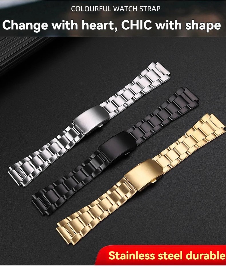 For Casio AE1200 AE1300 Watch Metal Casing DIY Modified AE-1200 Watchband Case