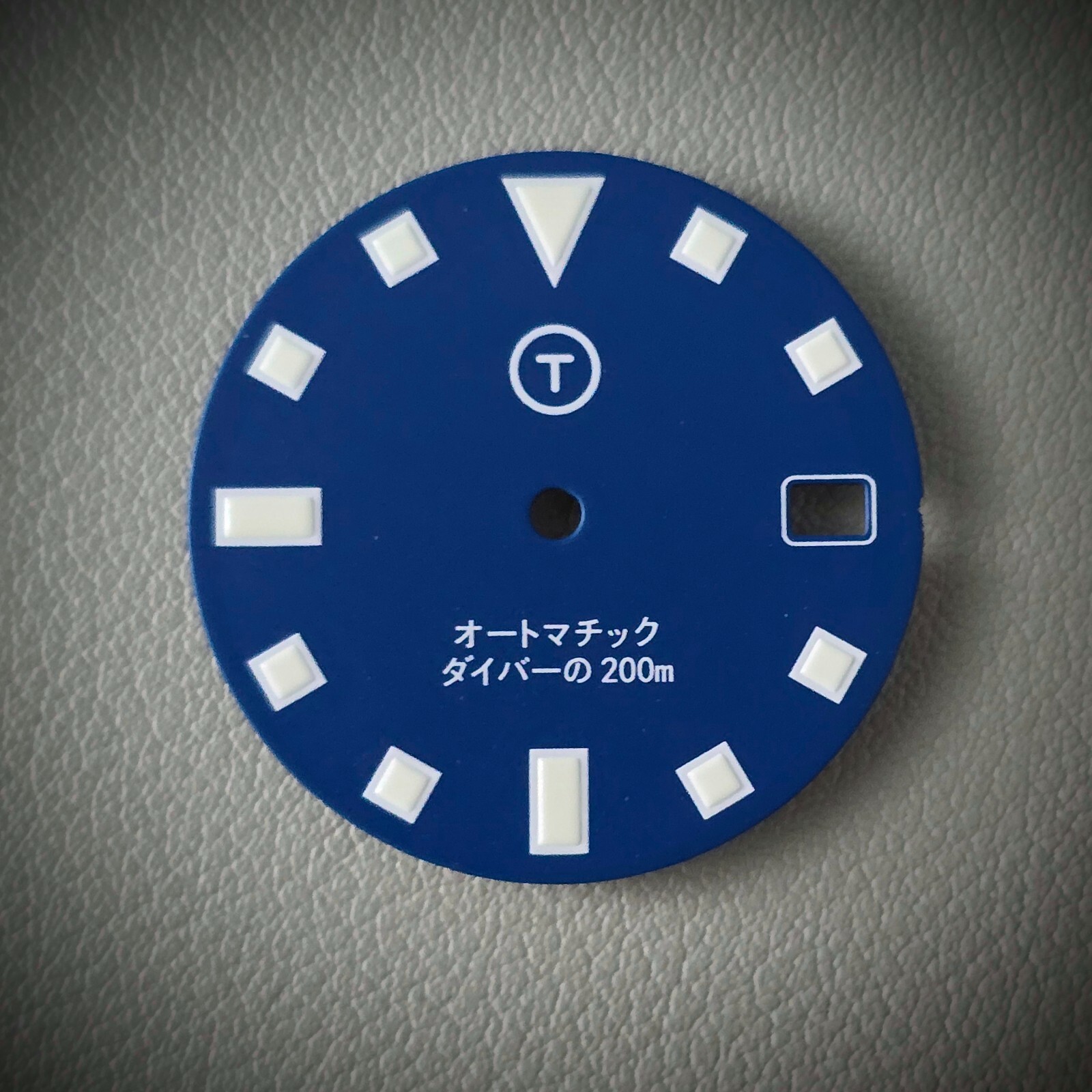 TLDC0621 PLGS Style Date Blue + C3 / 7S26 NH35 NH36 SEIKO SKX 28.5mm SKX007 SRP
