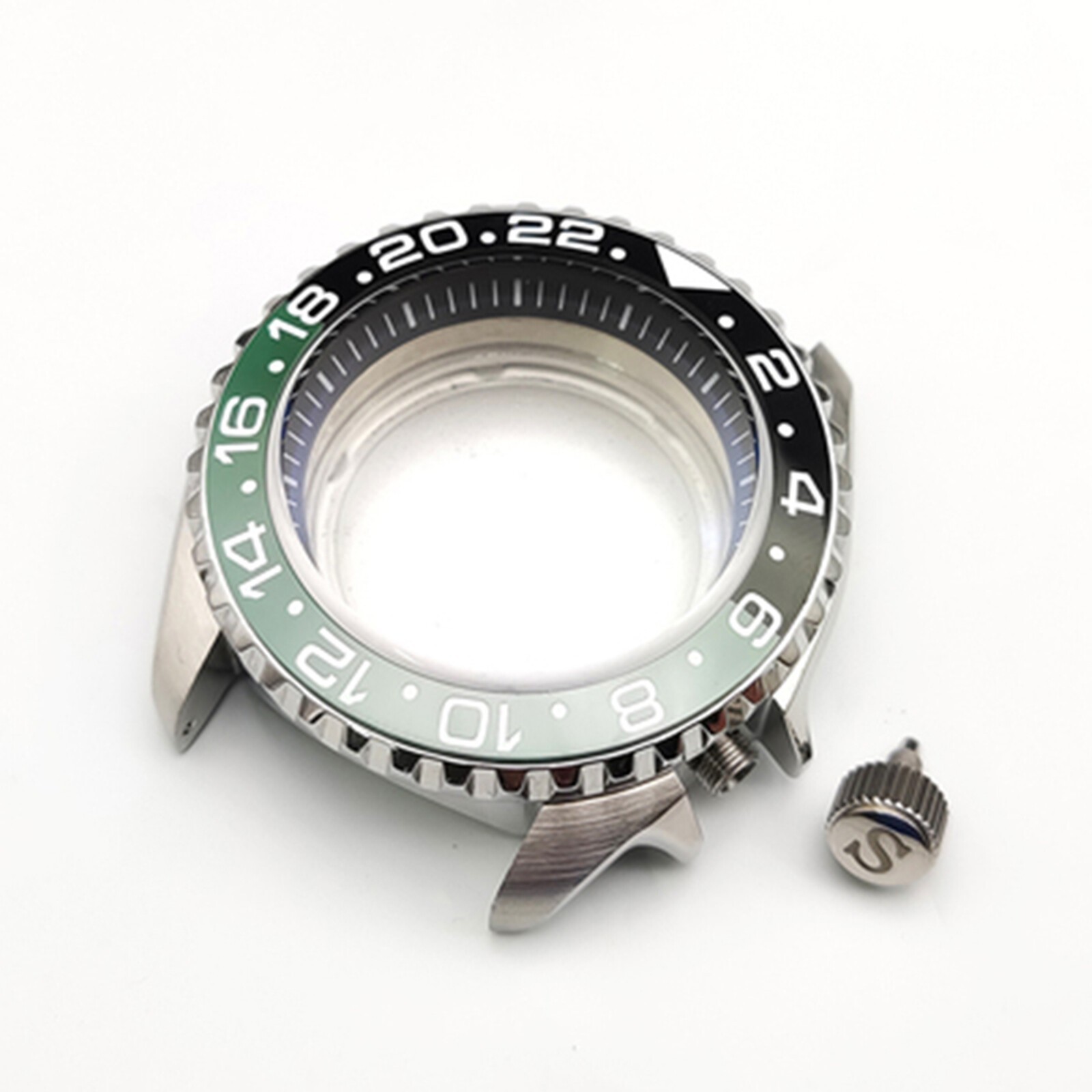 42MM Sapphire Glass Watch Case SKX007 for NH35/NH36/4R Movement Stainless Steel