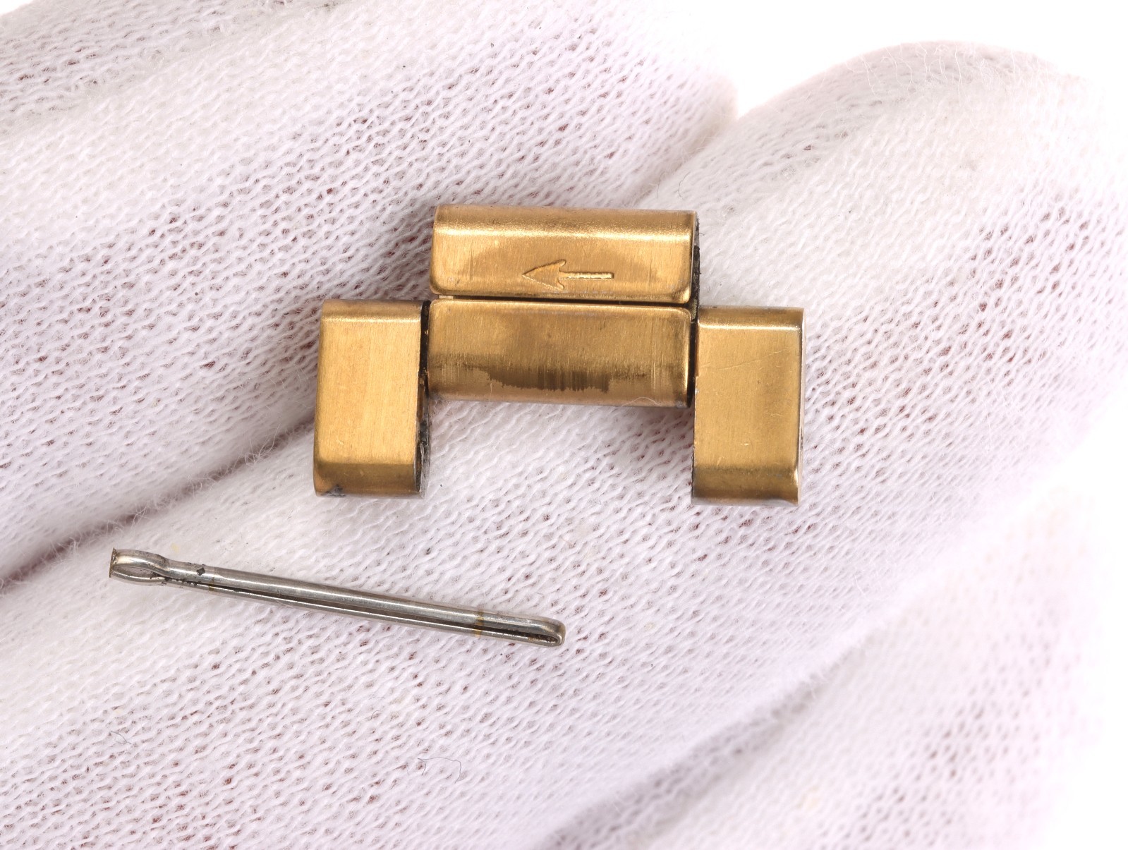 SEIKO Bracelet LINK for “7T34-6A0H” Men’s Watch with “B1709” Band Gold-Tone