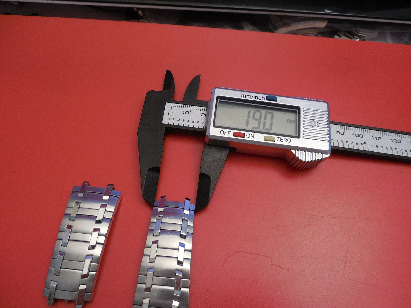 22MM CONCORD SOLID STEEL SARATOGA STRAP BAND BRACELET SECTION FOR 37MM MODEL