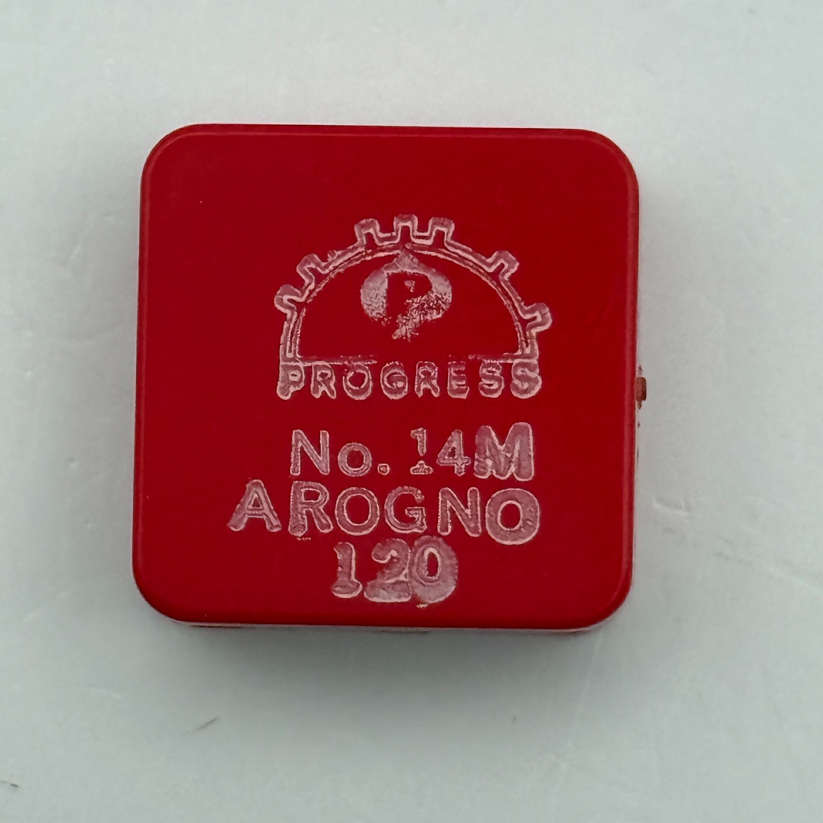 Arogno 120 Balance Wheel Complete And Spring 14 M Watch Movement Parts NOS