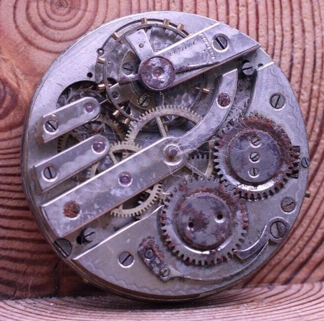 REMONTOIR HIGH GRADE MEN’S POCKET WATCH MOVEMENT 43.2mm FOR REPAIR (KJ)