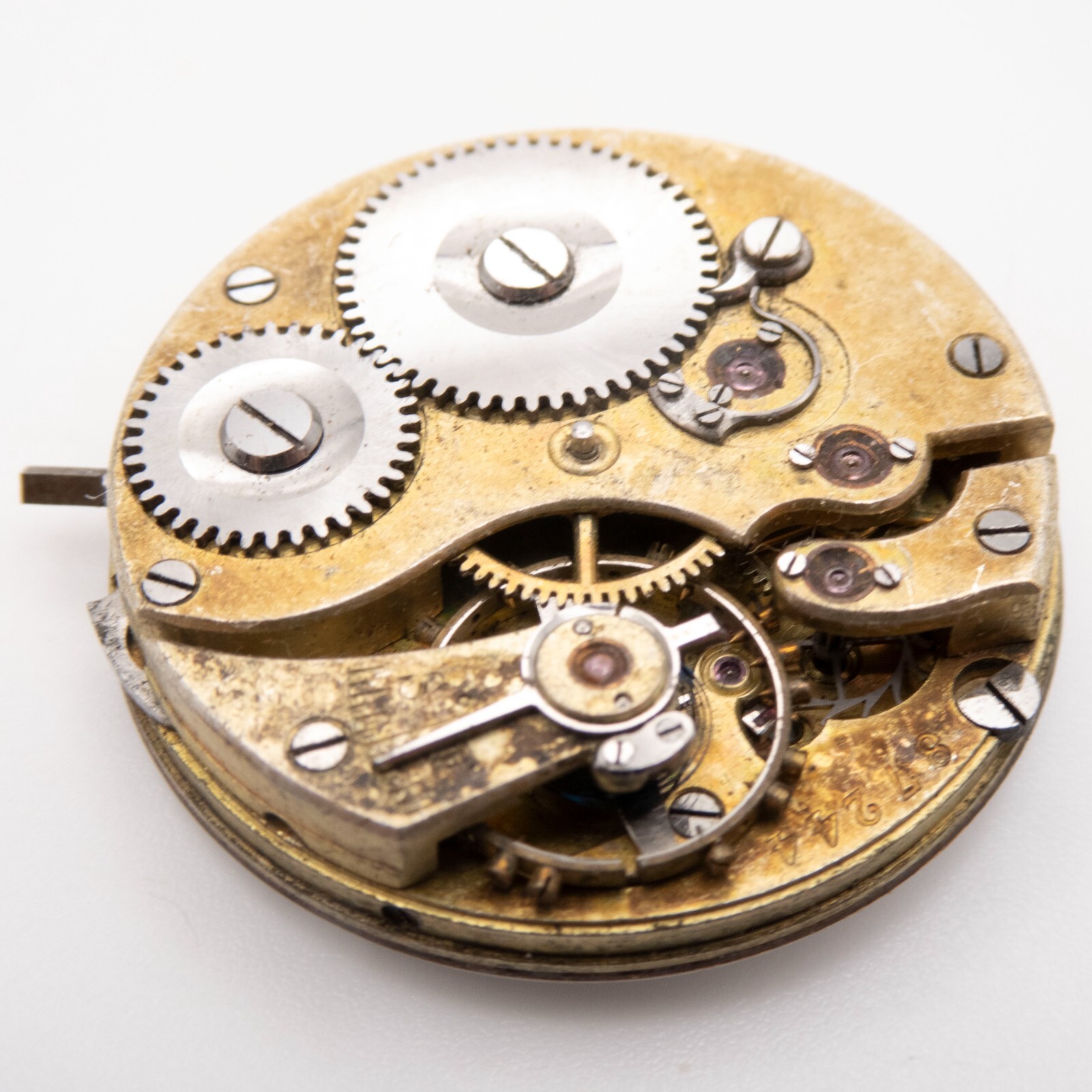 International Watch Co. IWC 28.2 x 7.4 mm Antique Pocket Watch Movement