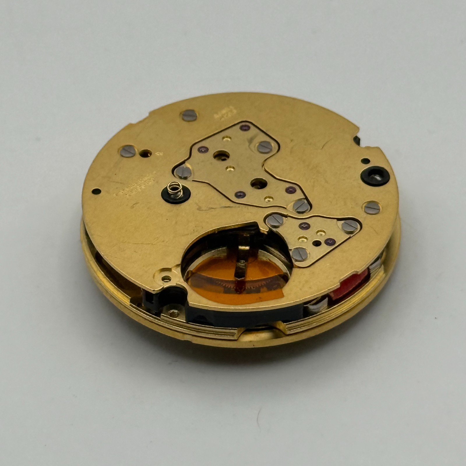 Ronda 4120.B Watch Movement Quartz Swiss Black Date 7 Jewels Parts Repair 28.5mm