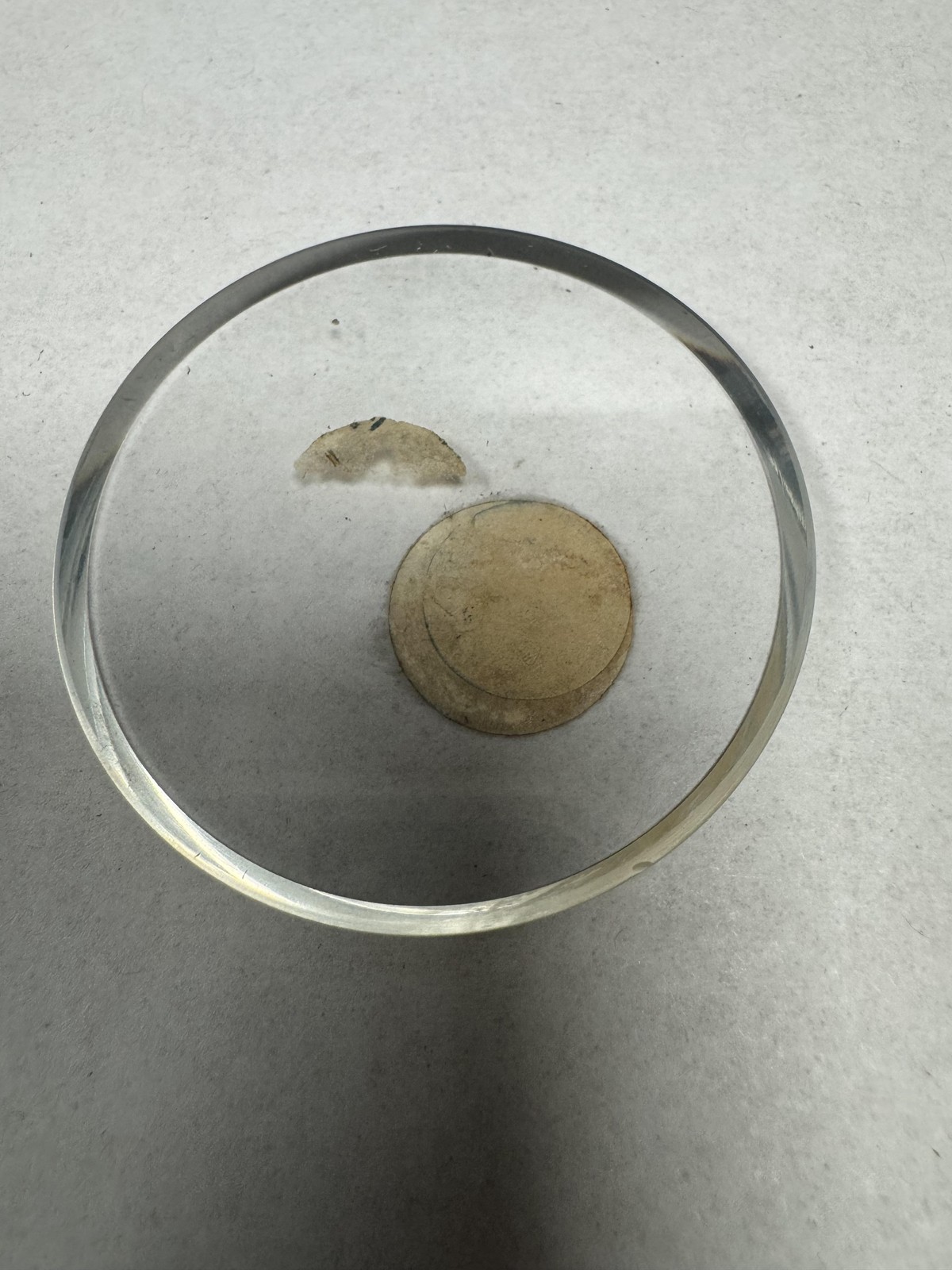 Round Glass Watch Replacement Crystal 21 8/16 23 48.7mm