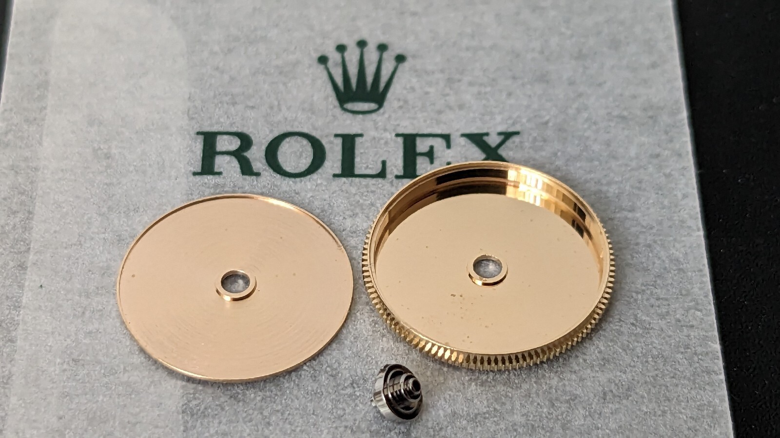 Genuine Rolex 4030-310 Barrel With Arbor Brand New With Opened Package